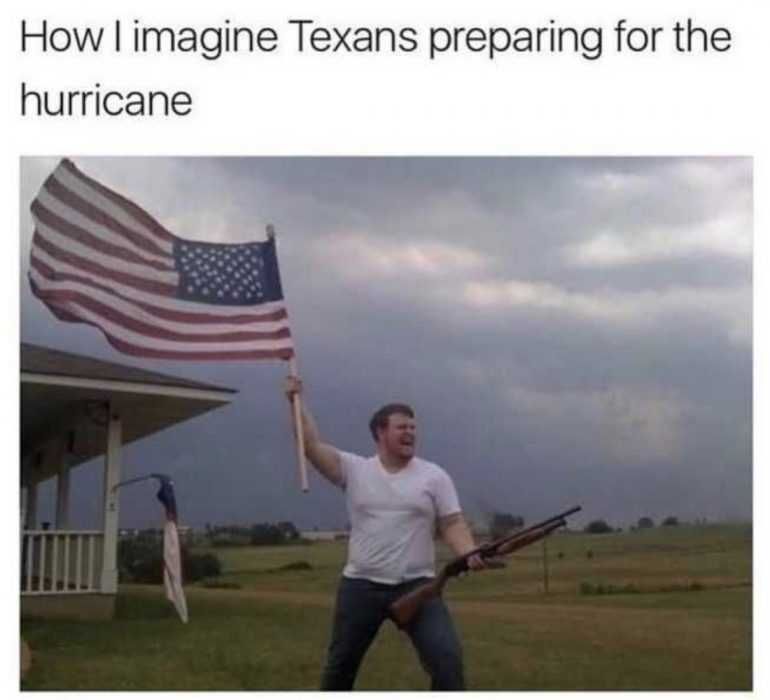 Texas-Hurricane-Meme-1 Texan Preparing For Hurricane