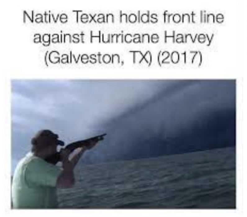 Texas-Hurricane-Meme-2 Texan Taking On Hurricane