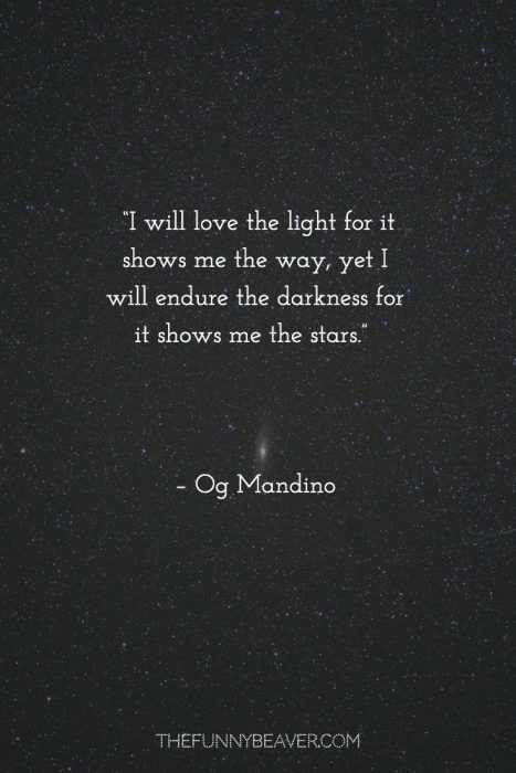 Inspiring-Quote-Love-The-Darkness Quotes For The Harder Times