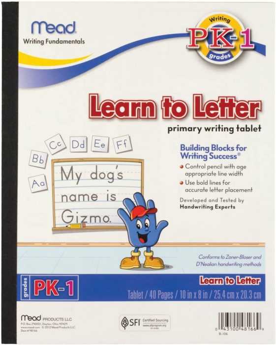 Mead Kids Learn To Letter