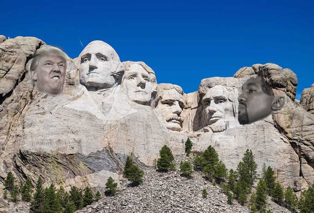 Rushmore2024-Meme Rushmore In 2024 If Kanye Elected President Meme