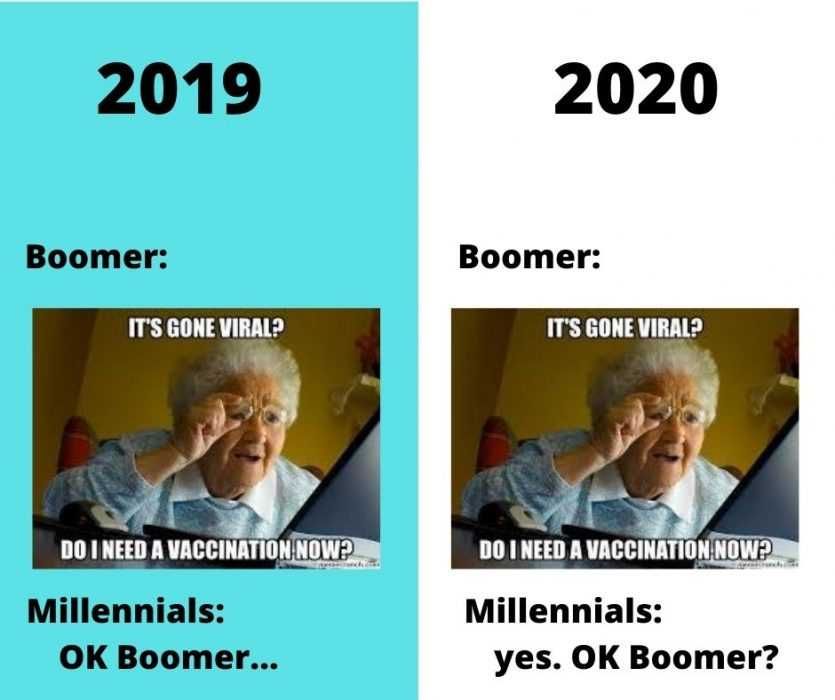 Going-Viral-2 Ok Boomer Meme On When Boomers Ask About Going Viral