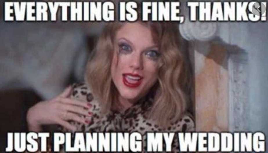 Covid Wedding Planning Meme