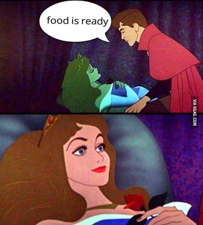 Disney-Food-Is-Ready Hilarious Sleeping Beauty Disney Memes