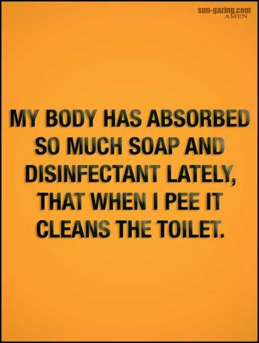 Funny-Soap-Pee Funny Quotes About Life During A Pandemic