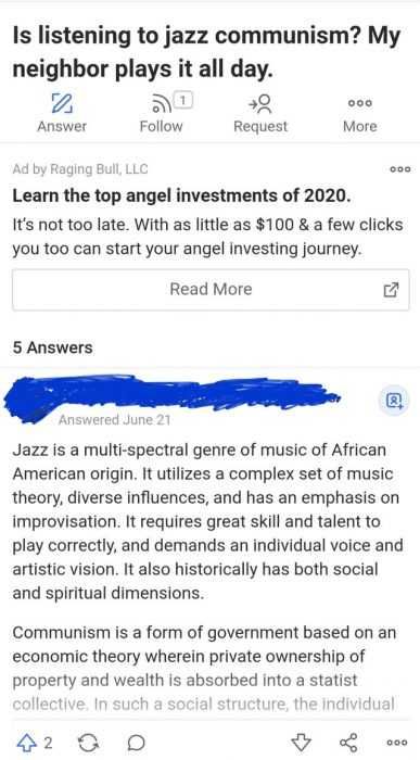 Quora-Jazz-Communism Quora Jazz Communism