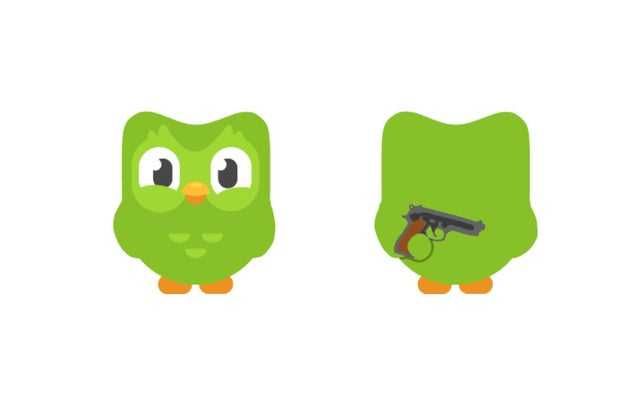 Reddit-Gun Duolingo Owl Meme