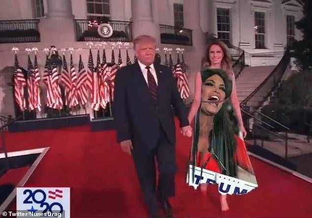 Rnc-Kim-Scream Melania Green Screen Dress Memes Kimberly
