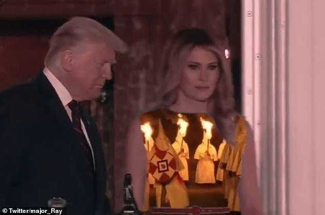 Rnc-Klan-Dress Melania Green Screen Dress Memes Kkk Edition