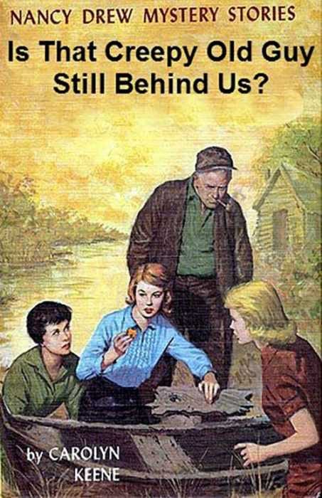 Funny Fake Book Covers  Nancy Behind Us
