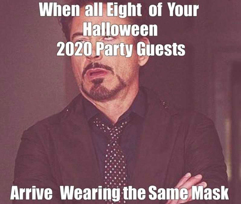 Halloween-Costumes-Memes-2020-4 Halloween 2020 Costume Meme Everyone Wearing The Same Mask