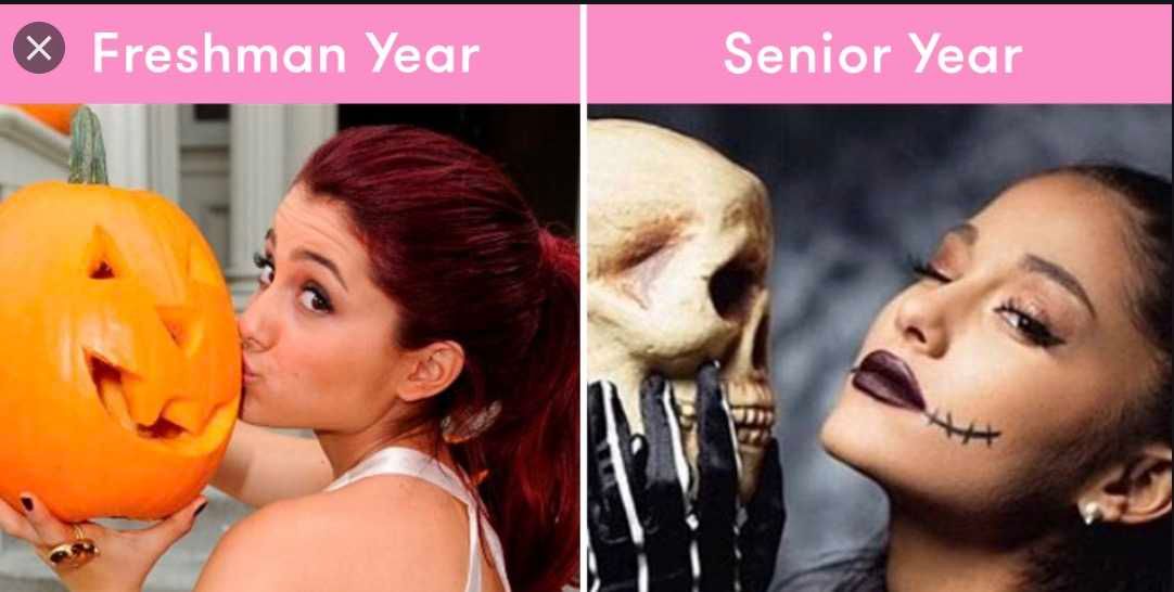Halloween-Meme-3 Halloween Memes Freshman Year To Senior Year Changes