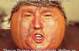 Halloween 2020 Memes  Donald Trump And Pumpkin Similarities