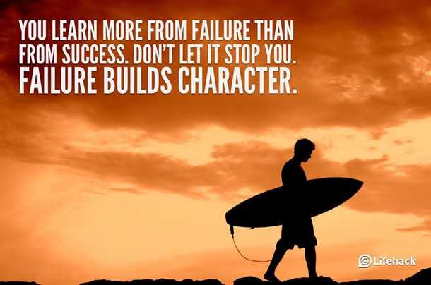 Powerful Sentences About Life  Learn From Failure