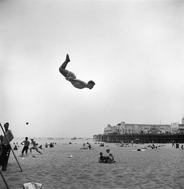 Timeless Photos  Trampolining On Beach