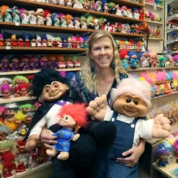 Strangest Collections Trolls Dolls