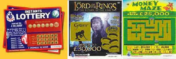 Strange Collections Scratch Cards