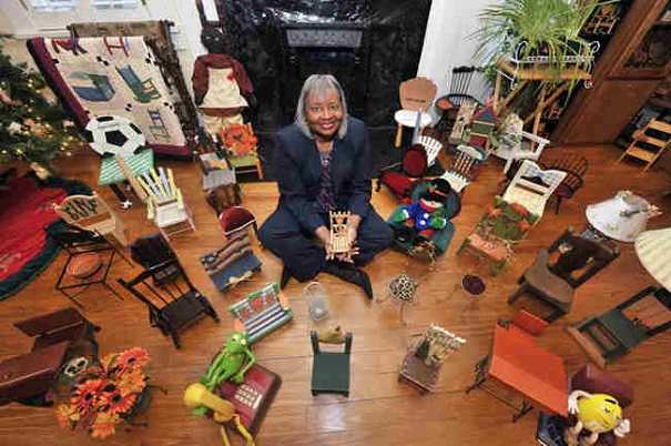 Strange Collections Miniature Chairs
