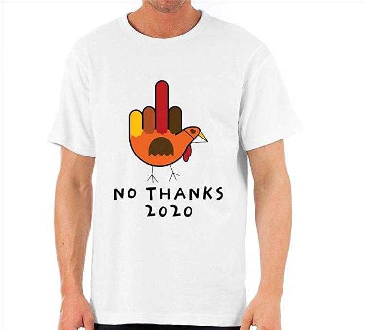 Funny Turkey Thankful Thanksgiving 2020 Tshirt 2 Best Thanksgiving TShirts 1