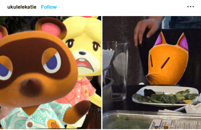 Animal-Crossing-Meme-Yelling-At-Cat Funny Animal Crossing Meme Smudge The Cat!