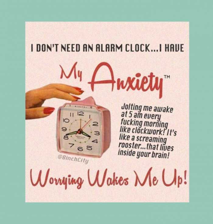 Anxiety-Anxiety-Clock Funny Anxiety Meme Just In Time