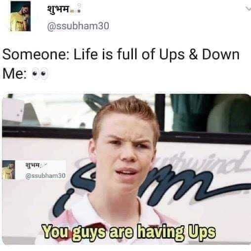 Anxiety-Having-Ups Funny Anxiety Memes Life Is Full Of Downs