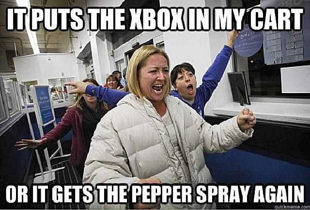 Black-Xbox Funny Black Friday Memes Give Me Xbox
