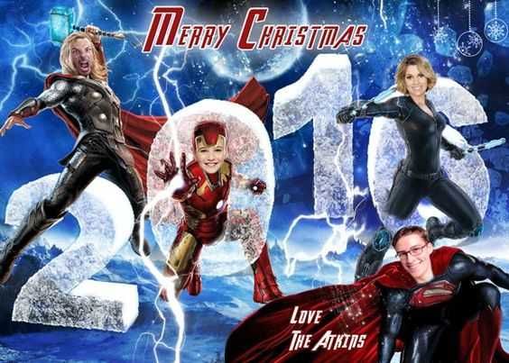 Christmas-Card-Win-Fail-Marvel Funny Christmas Card Wins Ok That'S Pretty Cool