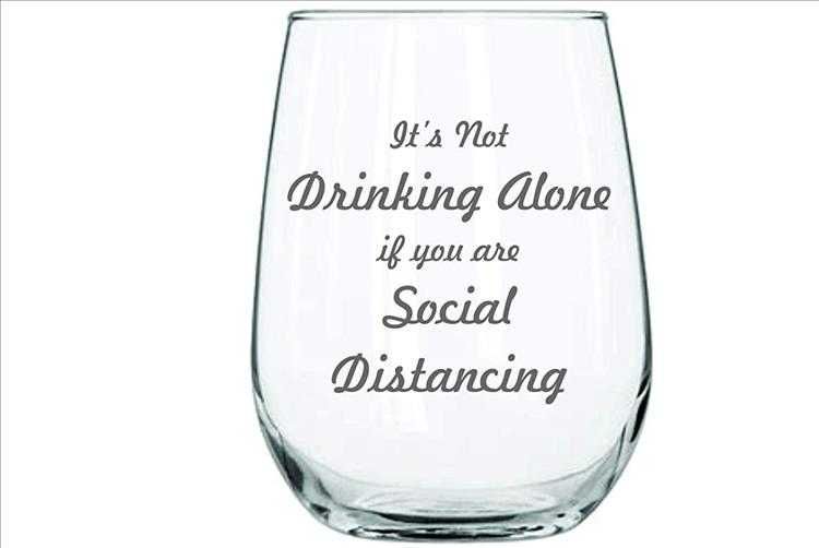 Christmas-Wine-Lover-Idea-3 Christmas Gag Gift Not Drinking Alone