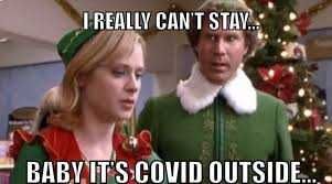 Covid-Christmas-Outside Funny Life Memes Covid Outside