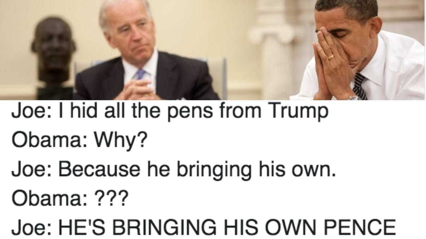 Election-Pence Funny Election Memes Pence