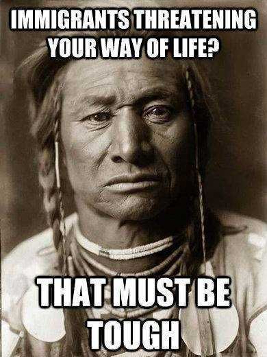 Imigrants-Thanksgiving Funny Thanksgiving Meme Irony