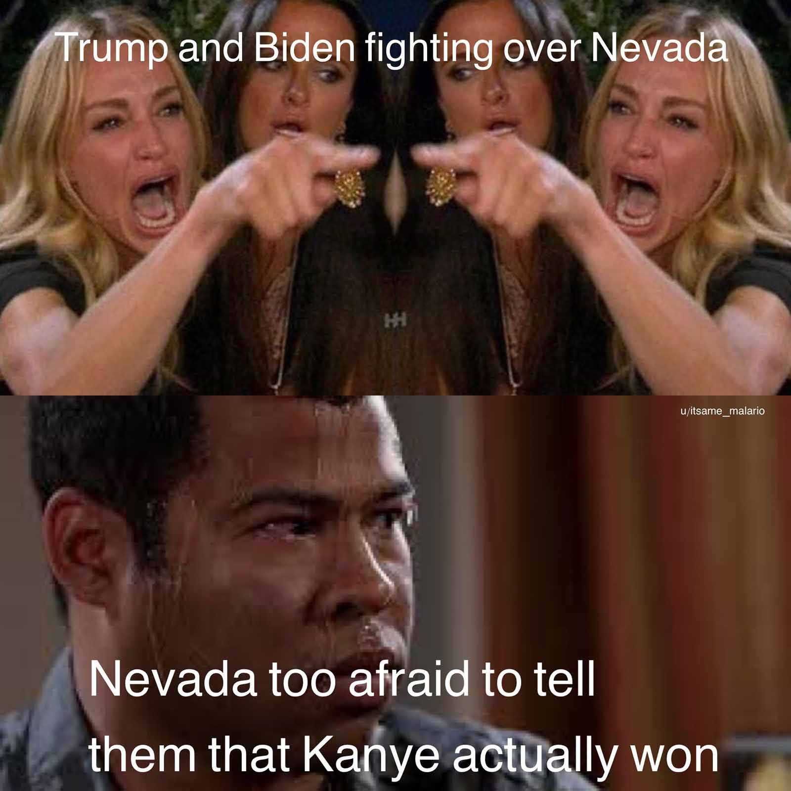 Nevada-Kanye Funny Election Memes Kanye