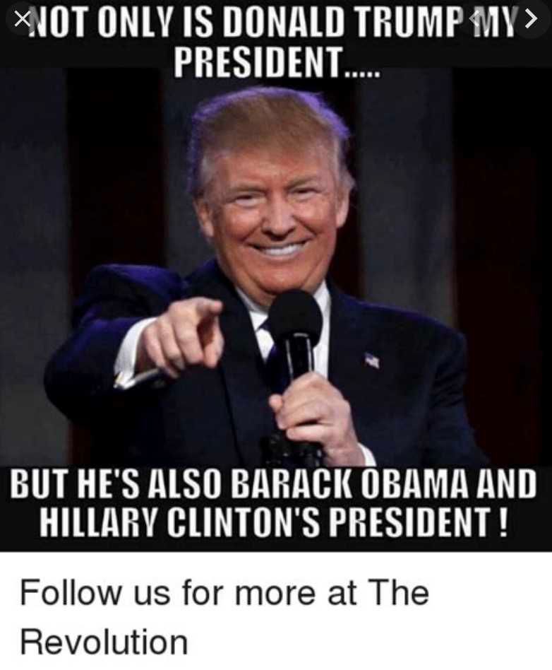 Not-My-President-Memes-16 Not My President Memes Obama And Clinton