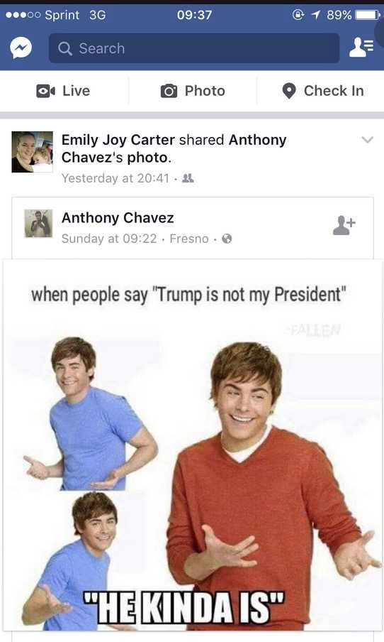 Not-My-President-Memes-17 Not My President Memes He Kinda Is