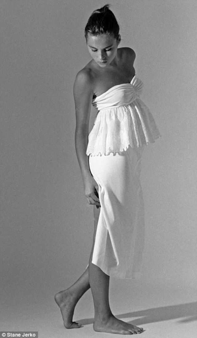 Melania Trump Young Photo Sultry