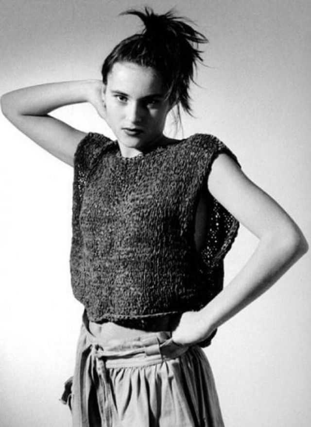 Melania Trump Young Photo Casual