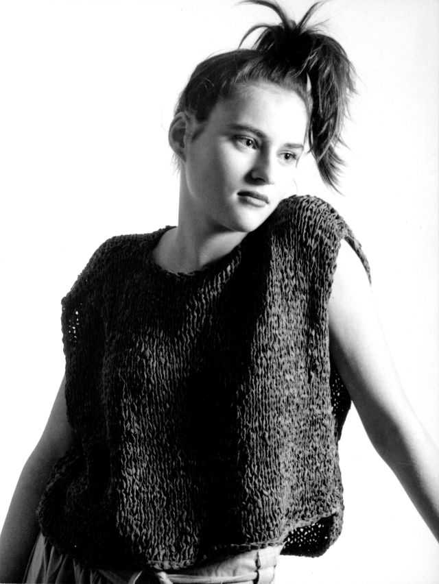 Melania Trump Young Photo Playful