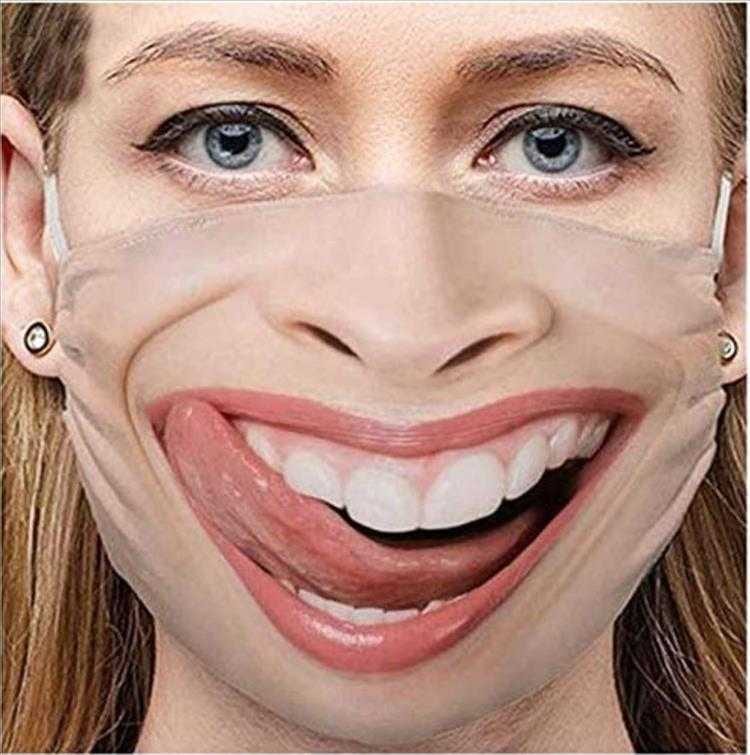 Thanksgiving Things To Buy To Not Host  Face Mask With Genuine Smile