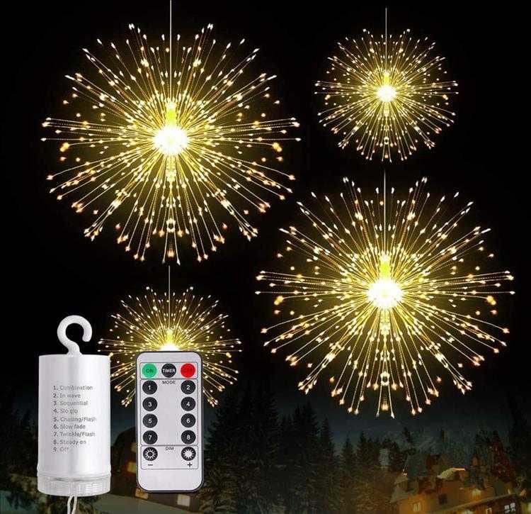 Best Outdoor Christmas Decorations Led Fireworks