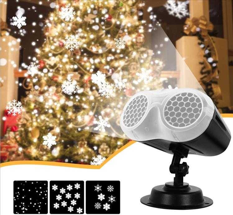 Best Outdoor Christmas Decorations Led Snowflake Projector