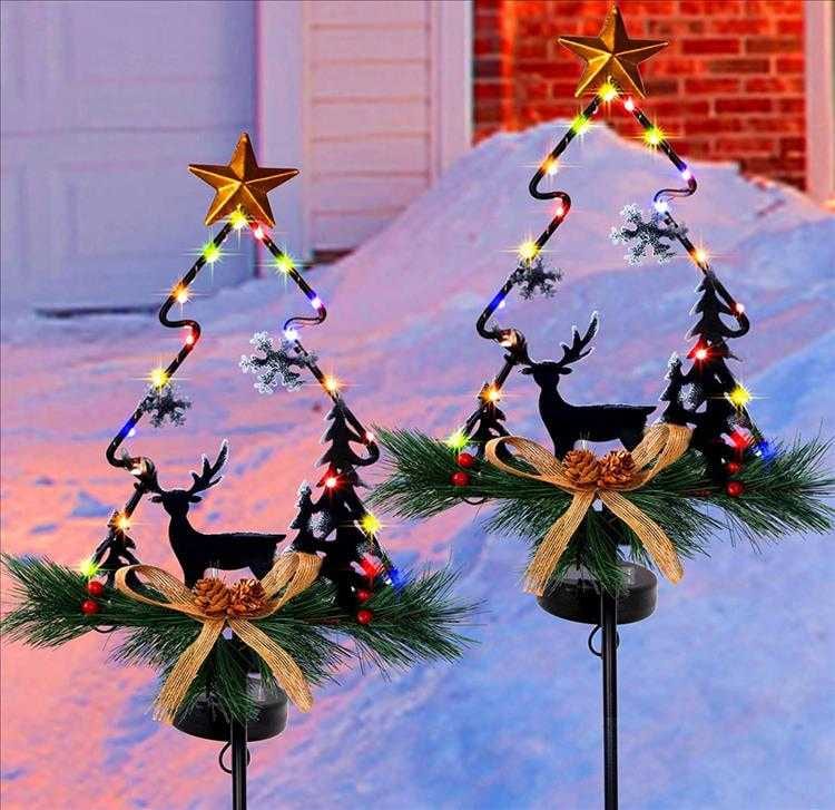 Best Outdoor Christmas Decorations Garden Christmas Tree