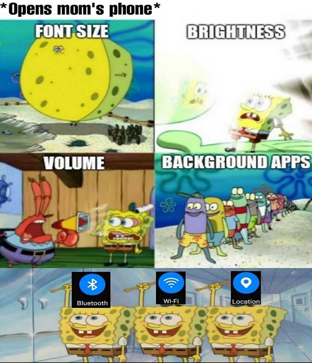 Tumblr_828617Fa2Ef5Faed7D1554Dff79Da7Fa_130B1Db2_1280 Funny Spongebob Memes Mom'S Phone