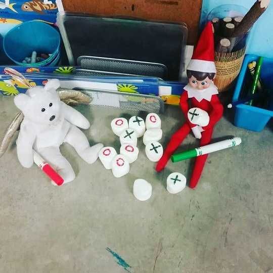 2020-Elf-On-The-Shelf-Tic-Tac-Toe 2020 Elf On The Shelf Ideas Tic Tac Toe Indoor Games