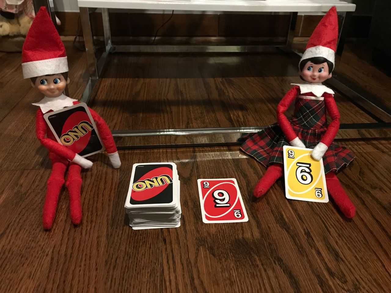 2020-Elf-On-The-Shelf-Uno 2020 Elf On The Shelf Ideas Elf On The Shelf 2020 Quarantine Uno