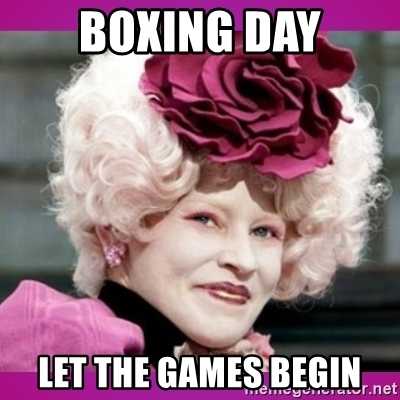 Boxing Day Memes  Let It Begin