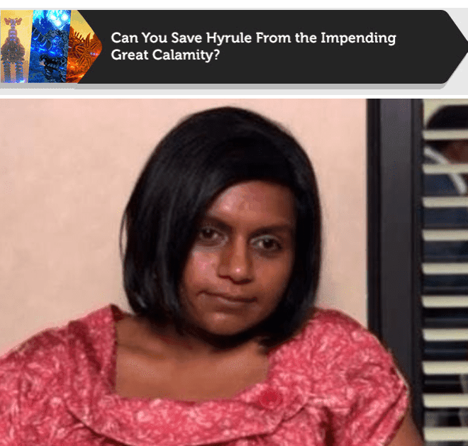 Calamity Zelda Memes Hyrule