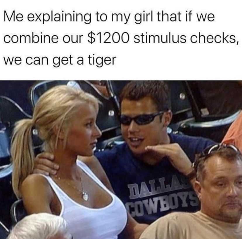 Stimulus-Get-A-Tiger Stimulus Memes Buy A Tiger