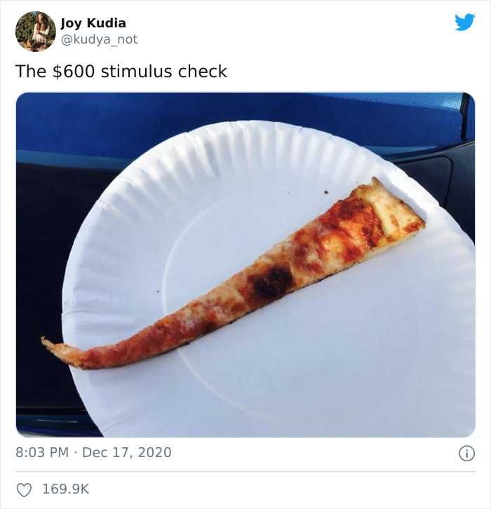 Stimulus-Slice-Of-Pizza Funny Stimulus Check Memes That About Says It All