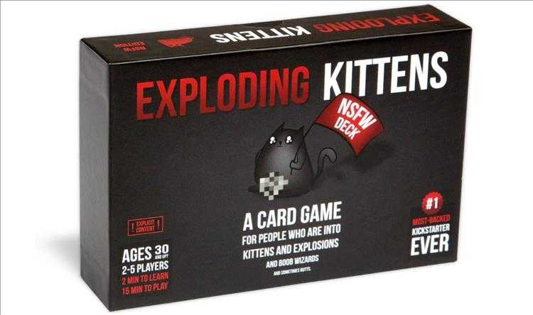 Funny Christmas Gift Idea Exploding Kittens Card Game
